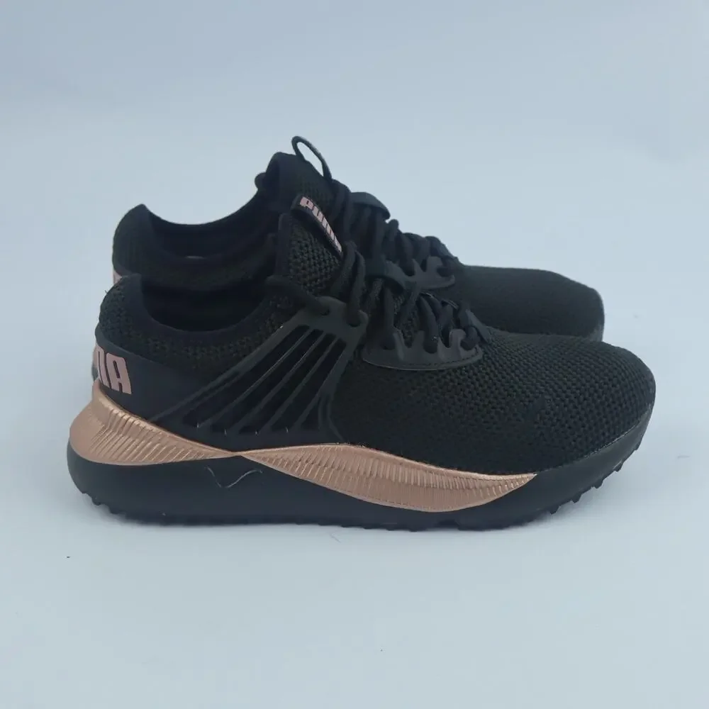 PUMA Pacer Future Lux Women's Sneakers Rose Gold Mesh Comfort “Low Top Sz 6.5